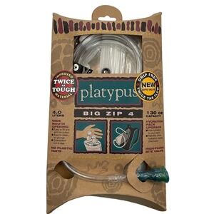 Vintage Platypus‎ Big Zip 4 Hydration Pouch Hiking Backpacking Outdoors 4L